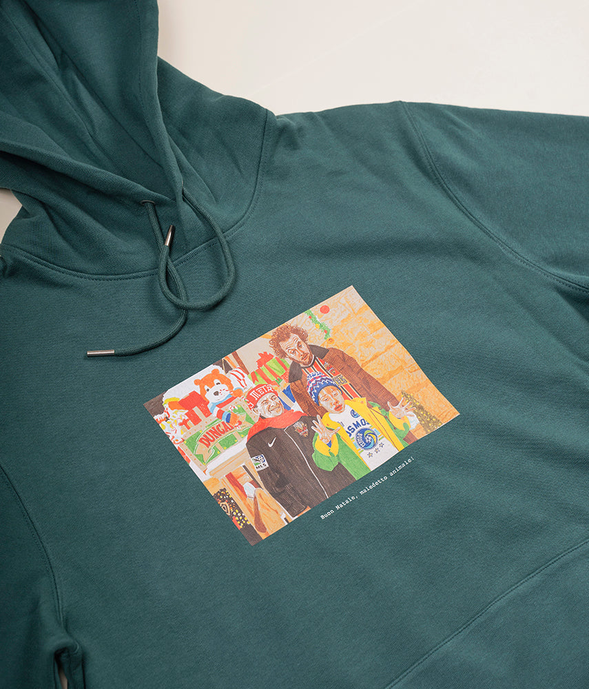 BUON NATALE, MALEDETTO ANIMALE! Felpa cappuccio