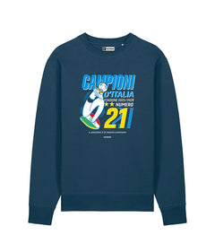 CAMPIONI D'ITALIA 2025/2026 Felpa girocollo