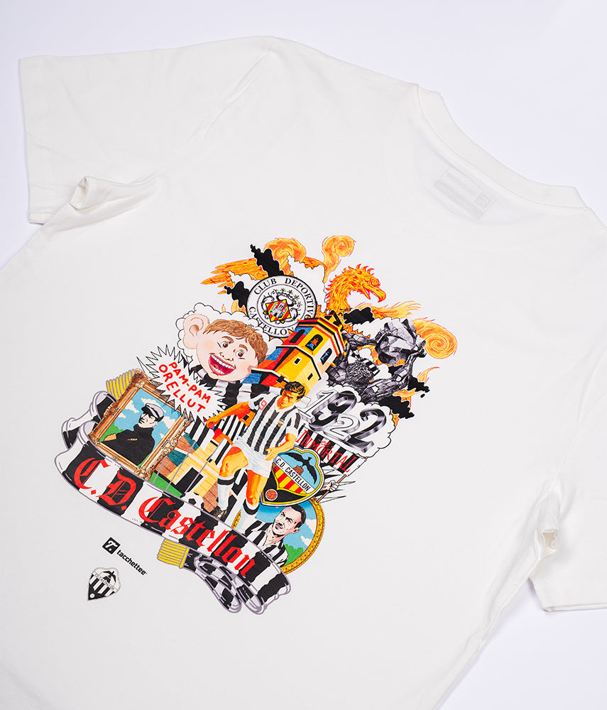 CD CASTELLÓN T-shirt Club Deportivo Castellón x Tacchettee
