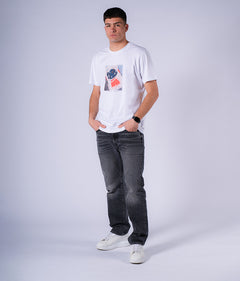 COI PANTALONI ROSSI... T-shirt stampata Genoa x Kappa x Tacchettee
