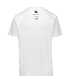 COI PANTALONI ROSSI... T-shirt stampata Genoa x Kappa x Tacchettee
