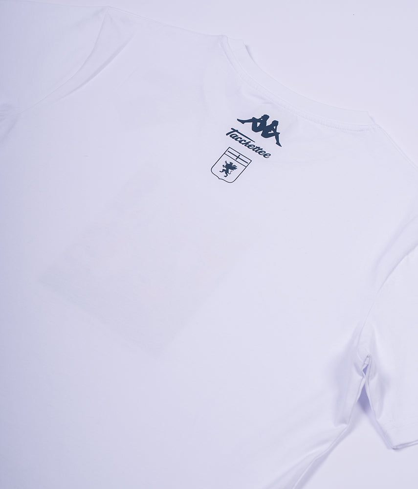 COI PANTALONI ROSSI... T-shirt stampata Genoa x Kappa x Tacchettee