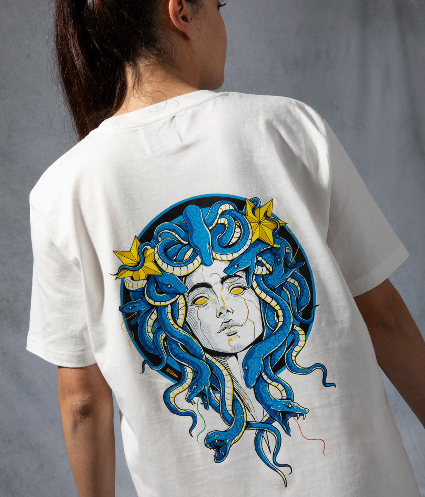 DAZZLING EYES T-shirt stampata