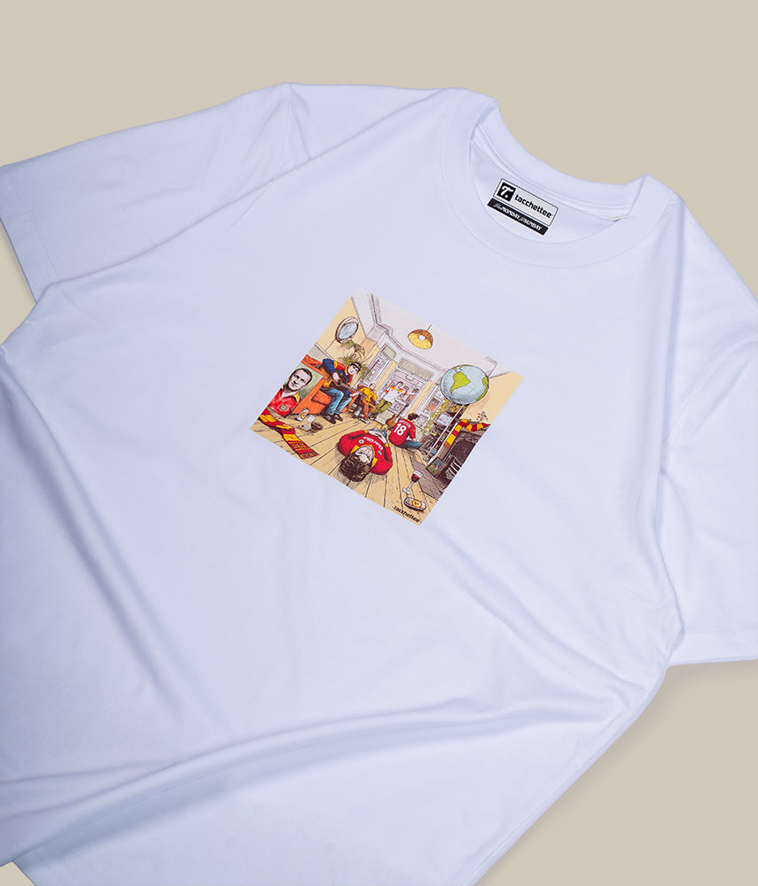 DEFINITELY GIALLOROSSO T-shirt stampata