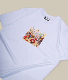 DEFINITELY GIALLOROSSO T-shirt stampata