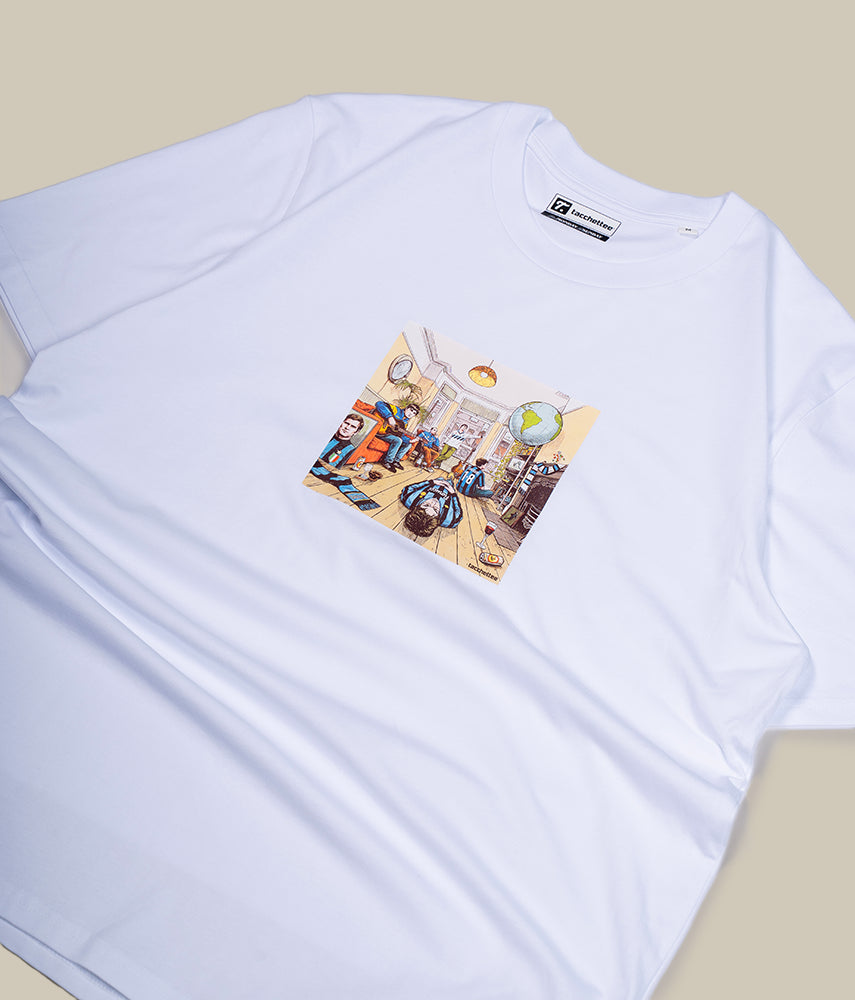 DEFINITELY NERAZZURRO T-shirt stampata