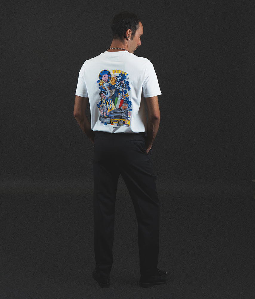 <tc>TU SEI IL VANTO DI MILANO Printed T-shirt</tc>
