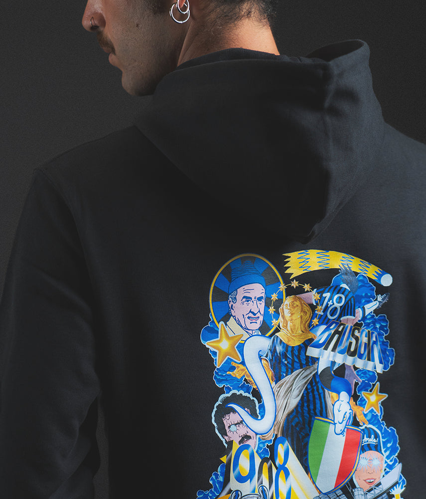 <tc>TU SEI IL VANTO DI MILANO Hooded sweatshirt</tc>