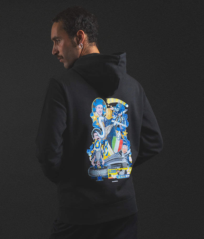 <tc>TU SEI IL VANTO DI MILANO Hooded sweatshirt</tc>