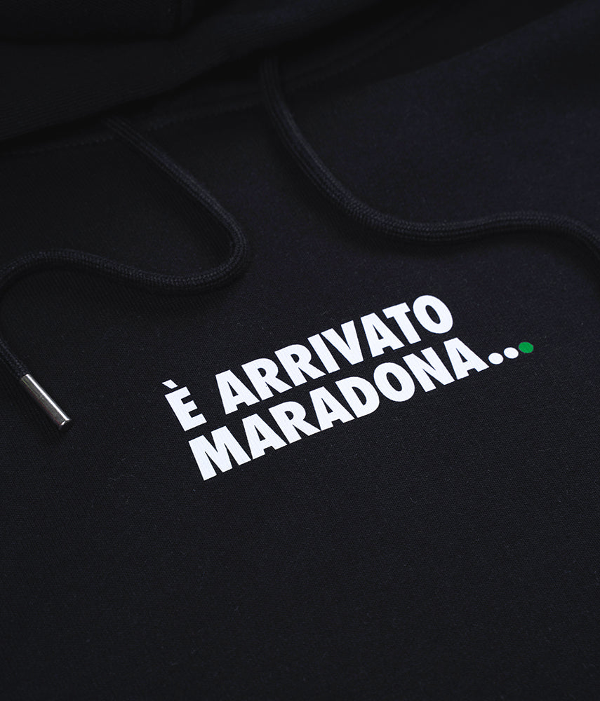 È ARRIVATO MARADONA... Felpa cappuccio
