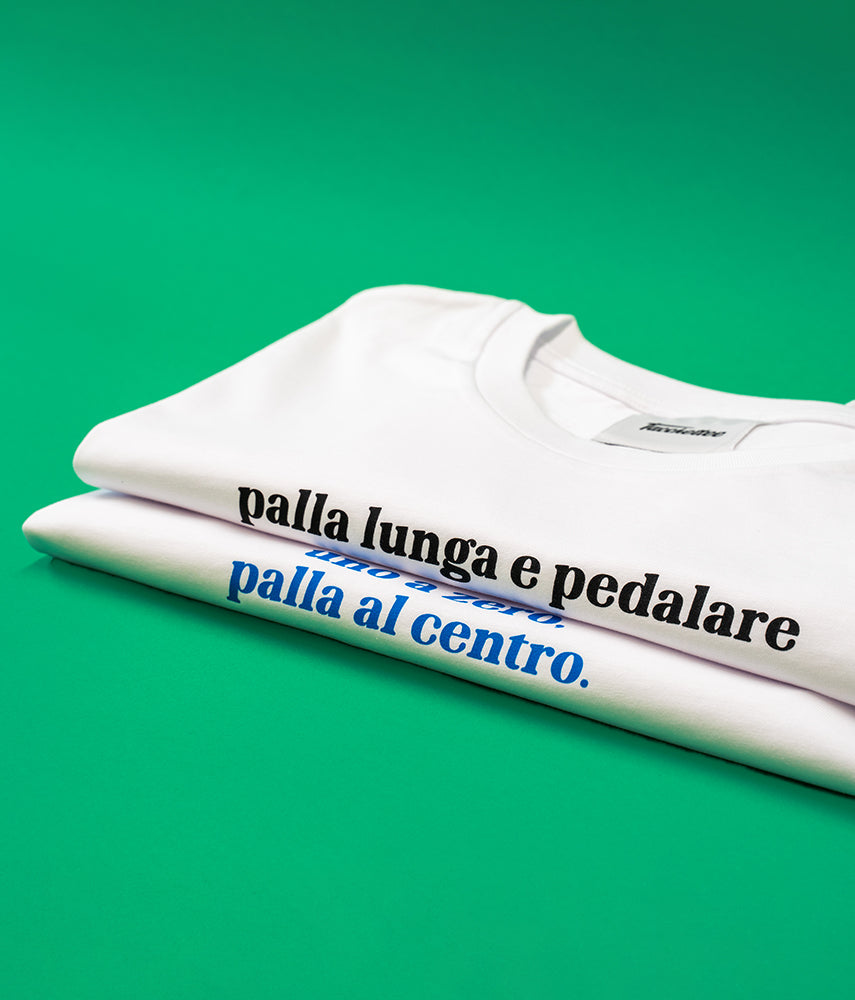 PALLA LUNGA E PEDALARE T-shirt stampata