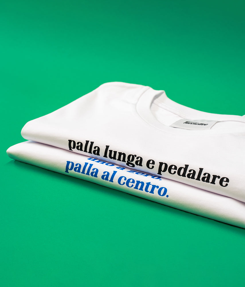 <tc>PALLA LUNGA E PEDALARE Printed T-shirt</tc>