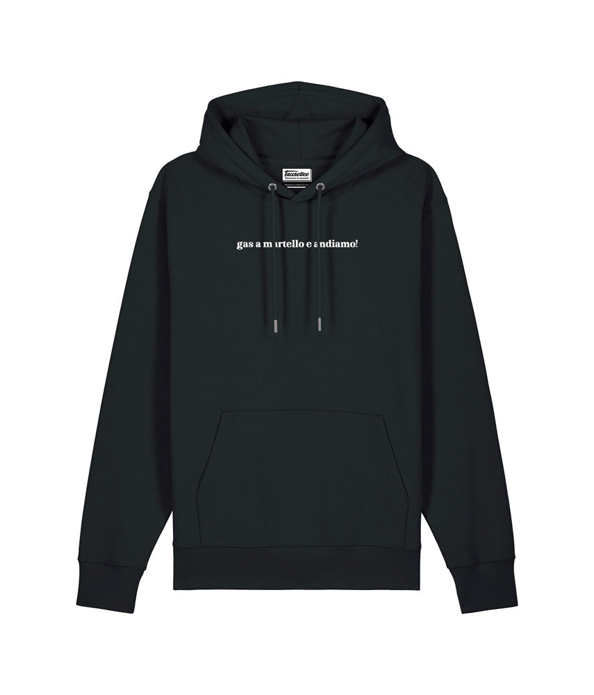 GAS A MARTELLO Felpa cappuccio