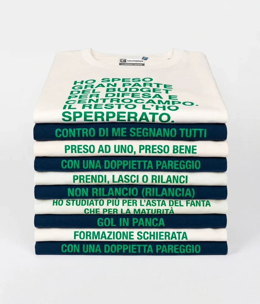 FORMAZIONE SCHIERATA FantaMaster x Tacchettee T-shirt