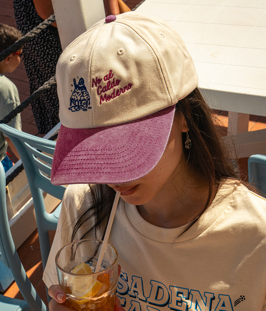 ICECREAM - NO AL CALDO MODERNO Cappellino visiera bicolore