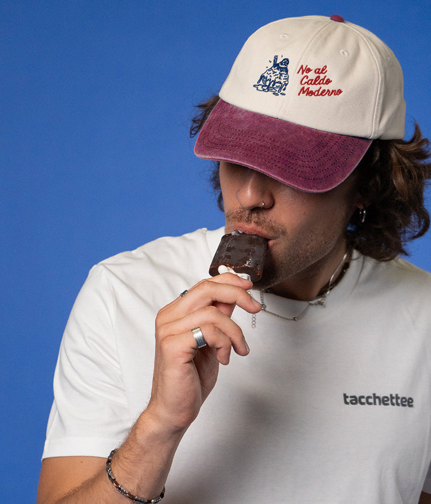 ICECREAM - NO AL CALOR MODERNO Gorra de visera bicolor