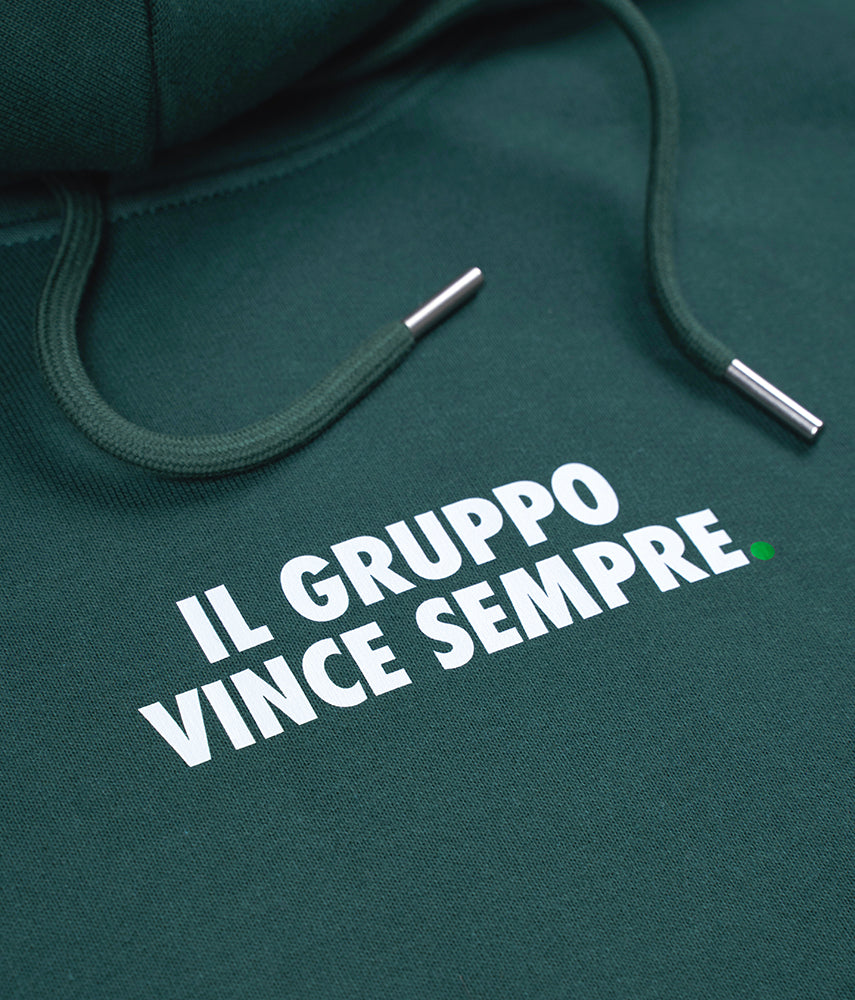 IL GRUPPO VINCE SEMPRE. Felpa cappuccio