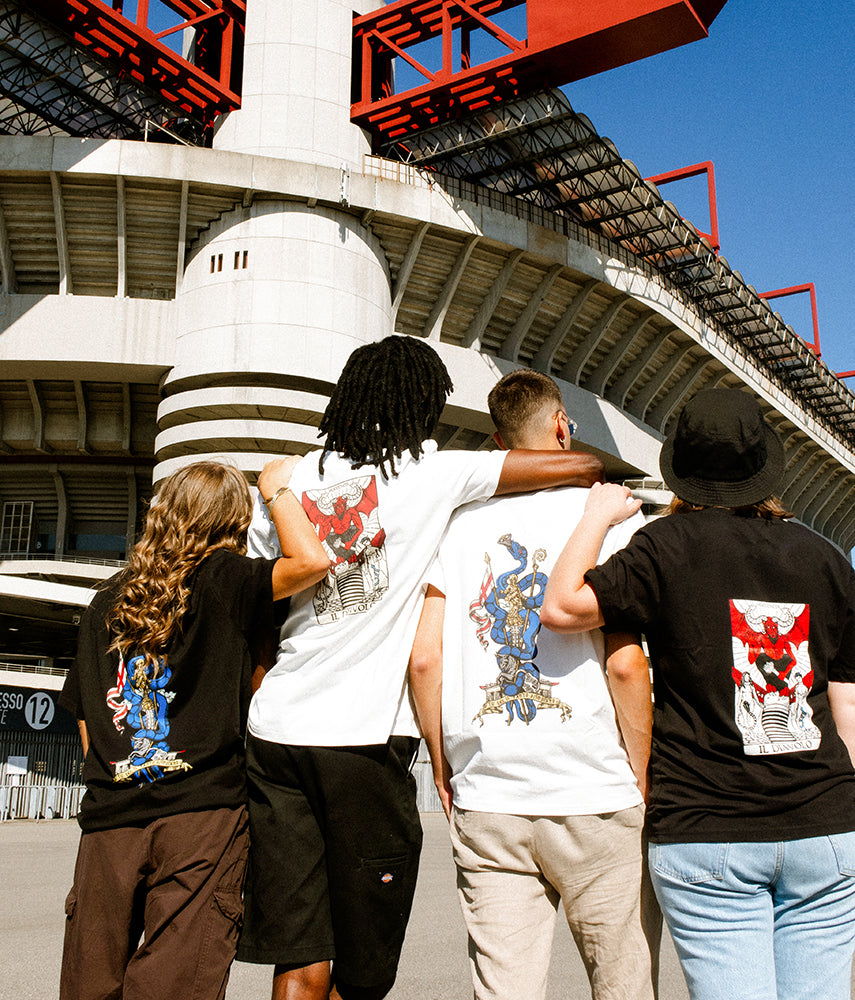 IL DIAVOLO Supporters T-shirt stampata