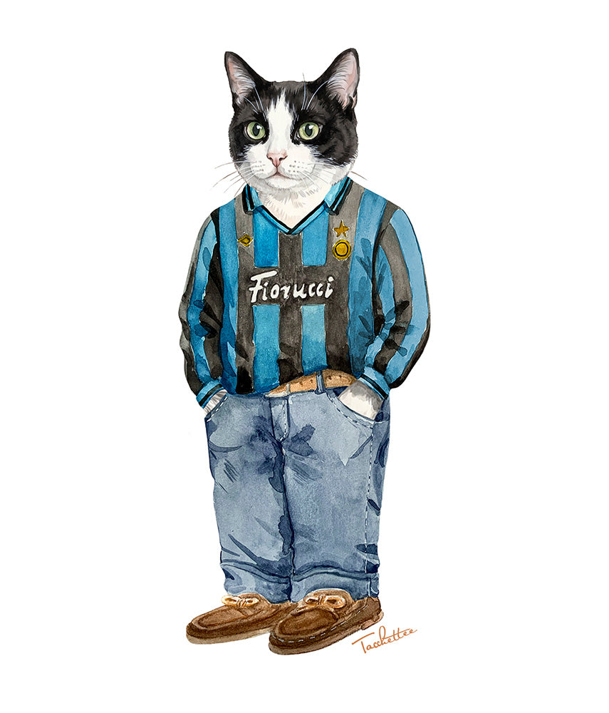 I MICI NERAZZURRI Felpa cappuccio