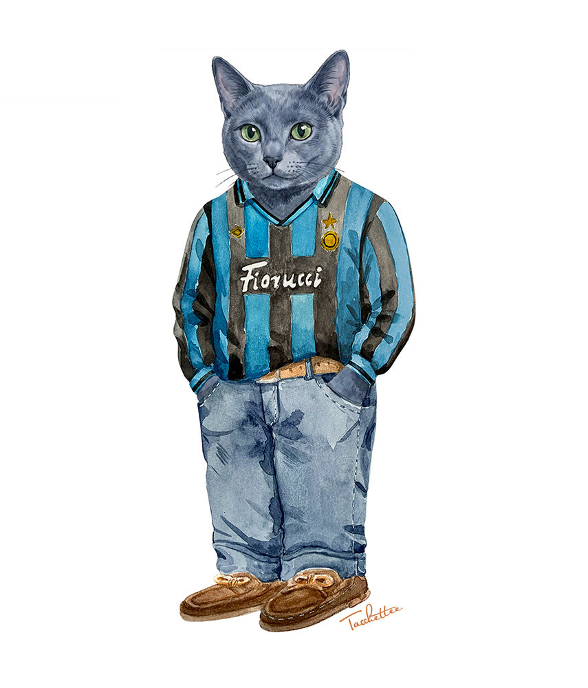 I MICI NERAZZURRI Felpa cappuccio