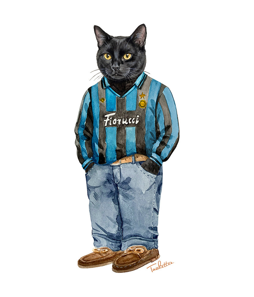 I MICI NERAZZURRI Felpa cappuccio