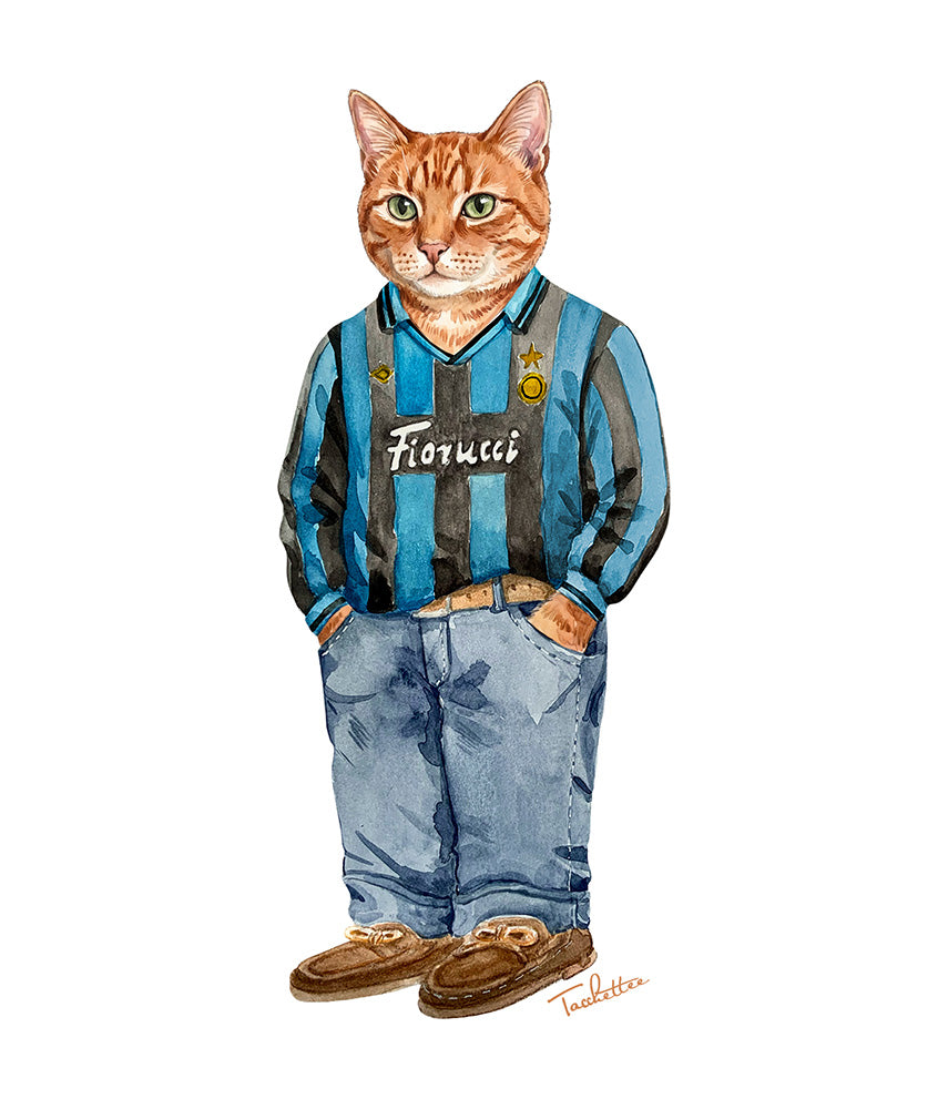I MICI NERAZZURRI Felpa cappuccio