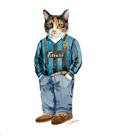 I MICI NERAZZURRI Felpa cappuccio