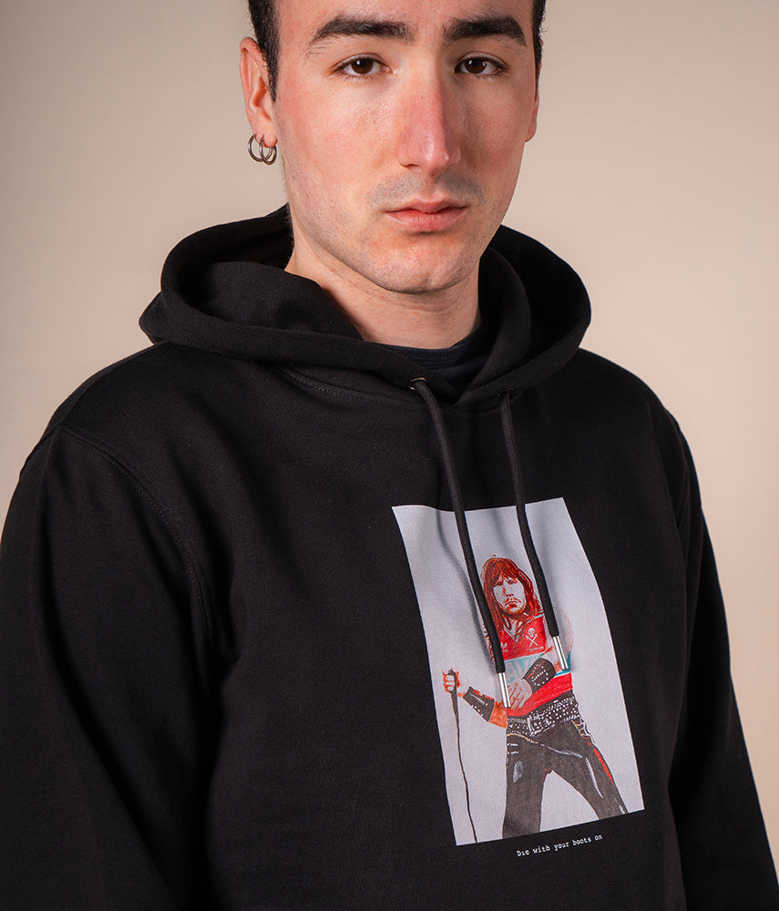 IRONS Felpa Cappuccio