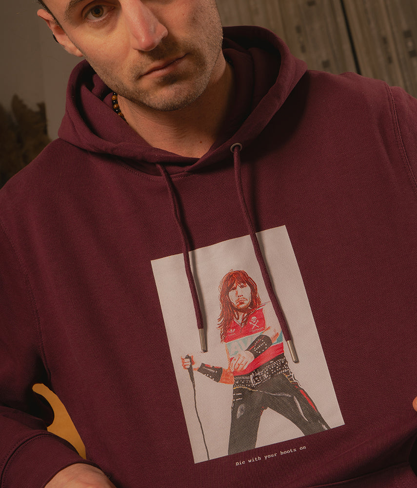 IRONS Felpa Cappuccio