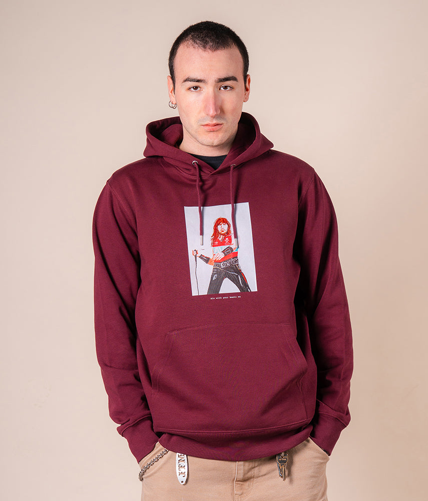 IRONS Felpa Cappuccio