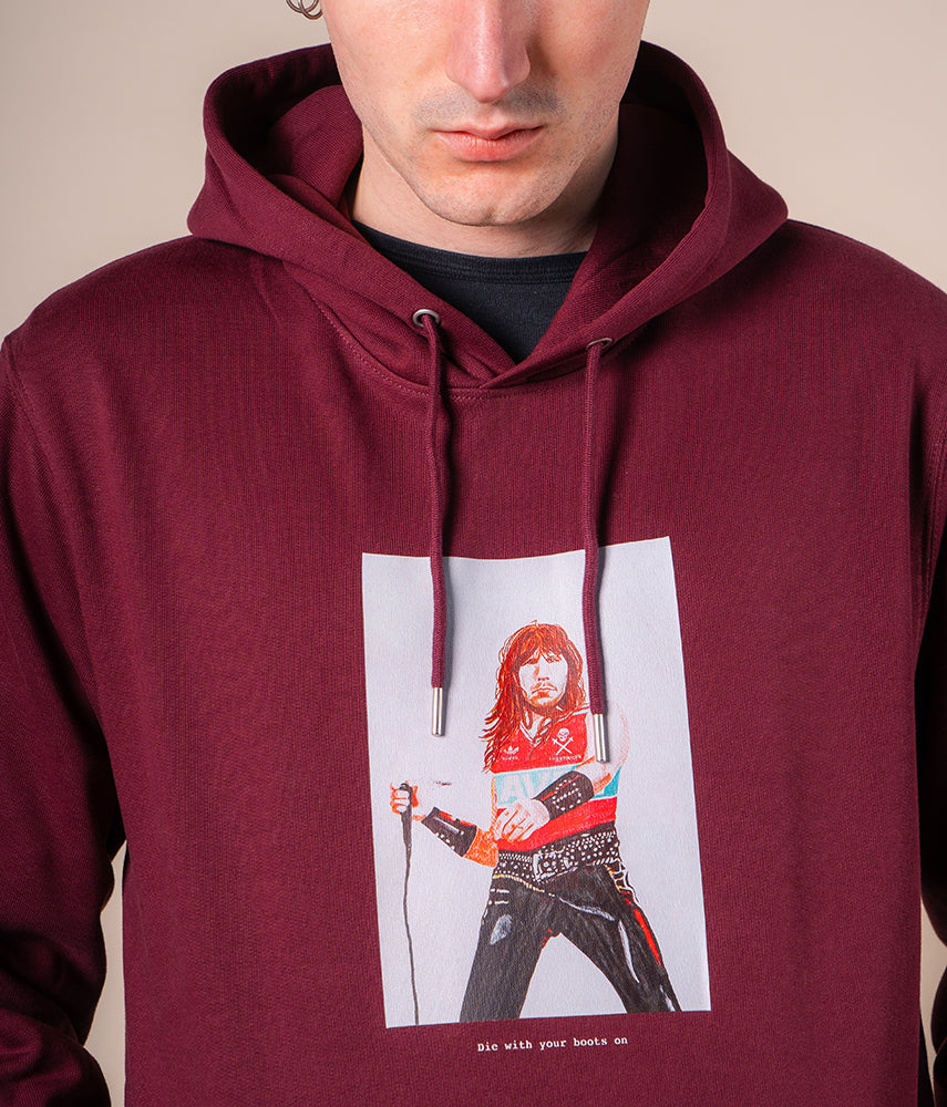 IRONS Felpa Cappuccio