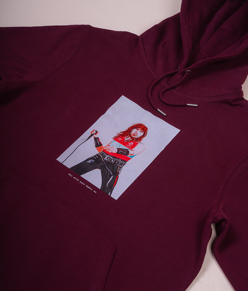 IRONS Felpa Cappuccio