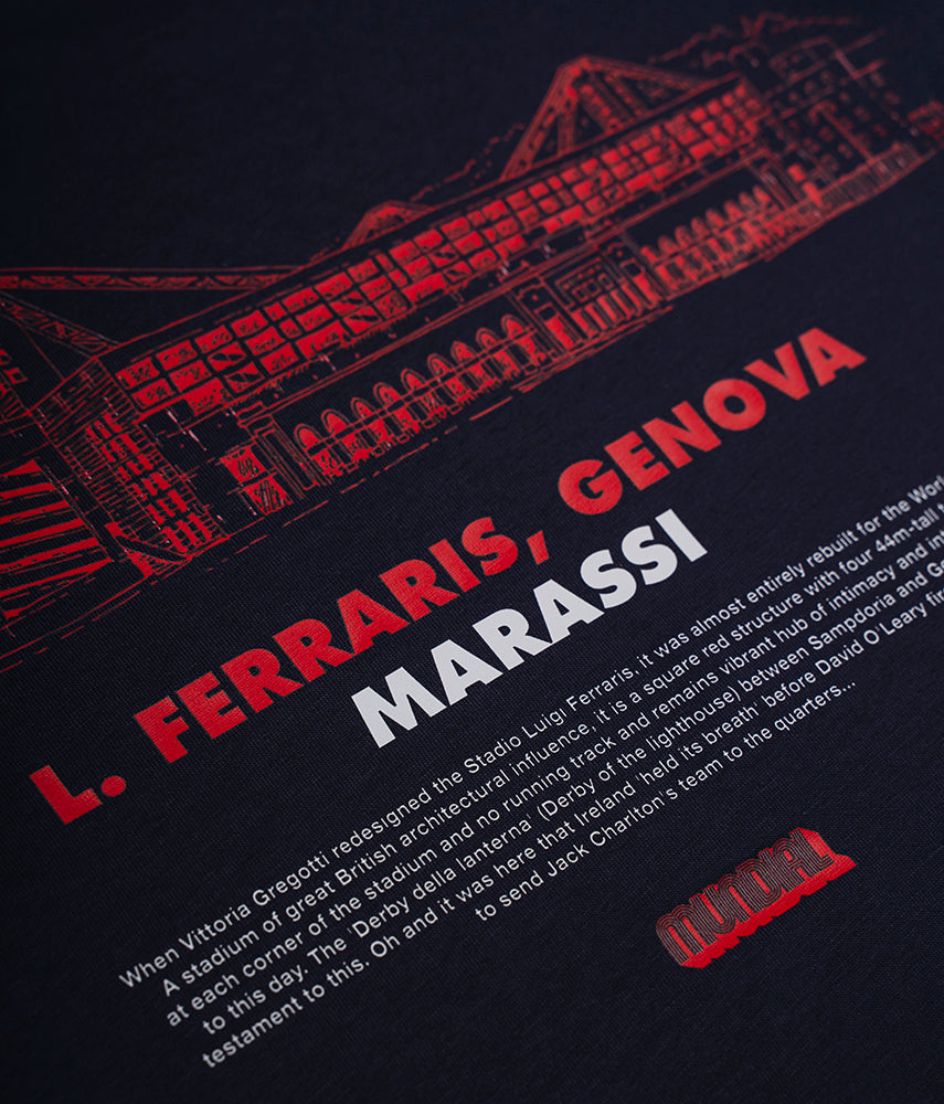 L.Ferraris, Genova MUNDIAL x Tacchettee T-shirt