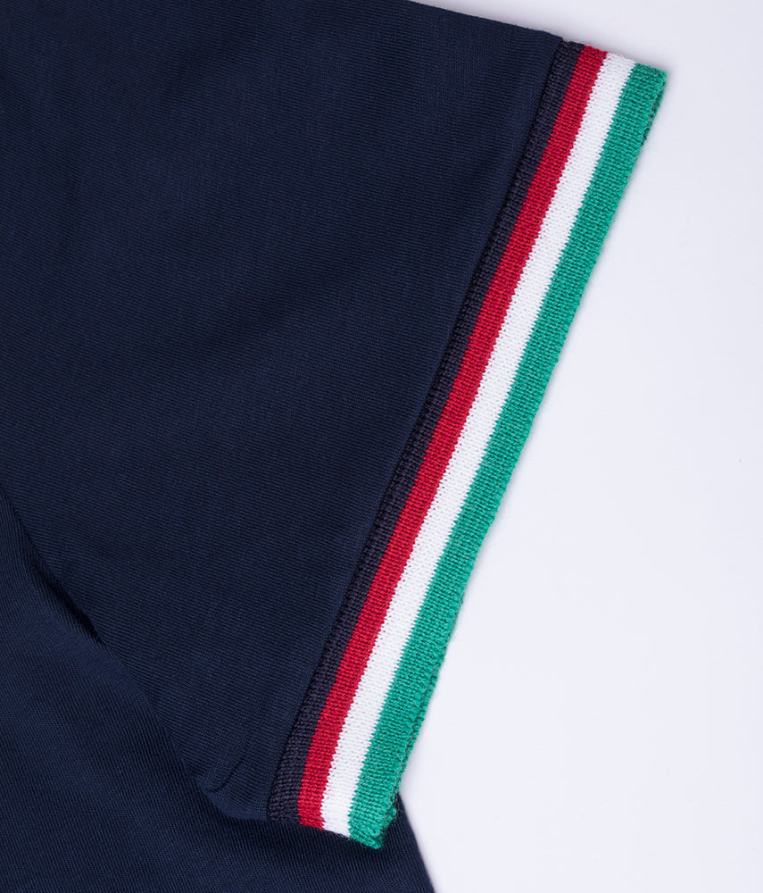 1982 CIELO AZUL Tacchettee x Italia FIGC Cap'n'sew T-shirt