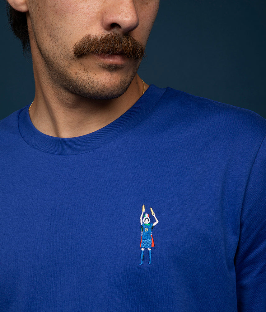 SPOON IN AMSTERDAM Tacchettee x Italia FIGC Embroidered T-shirt