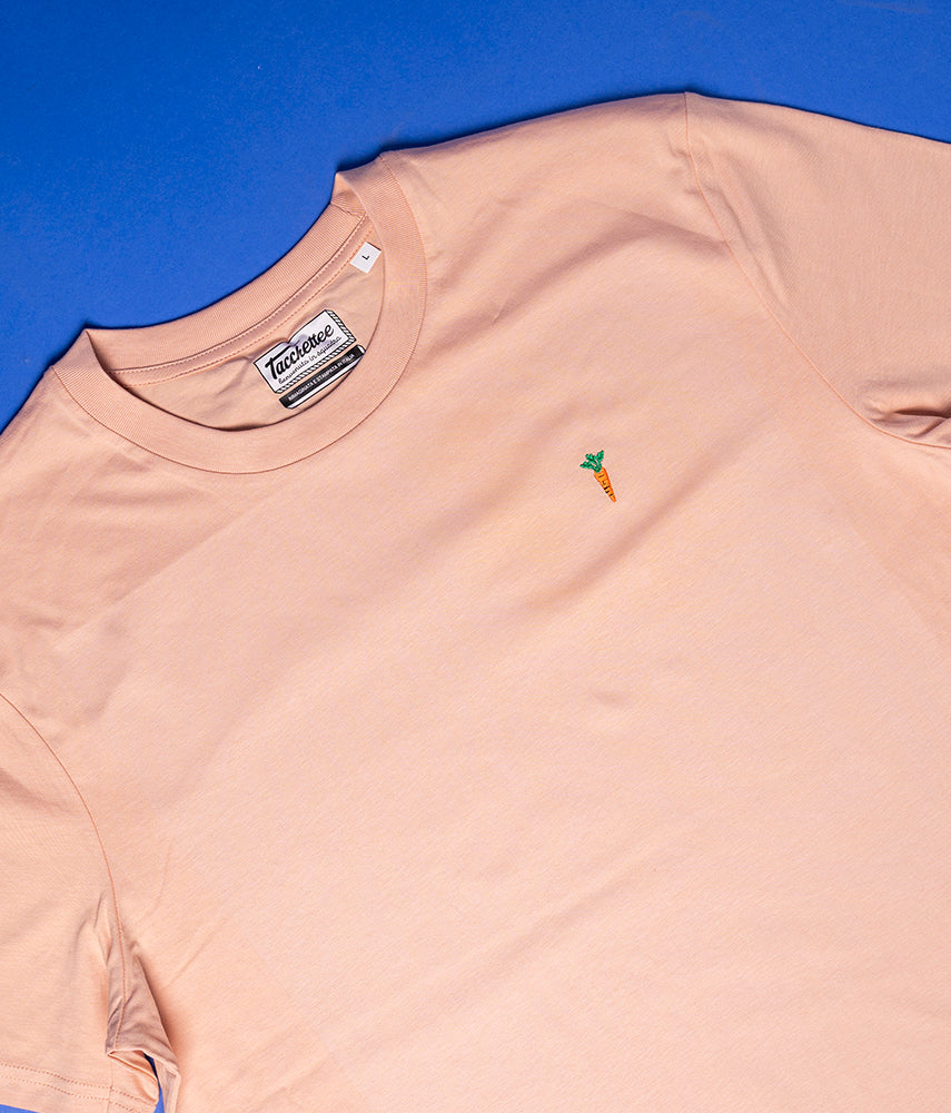 LA CAROTA T-shirt ricamata