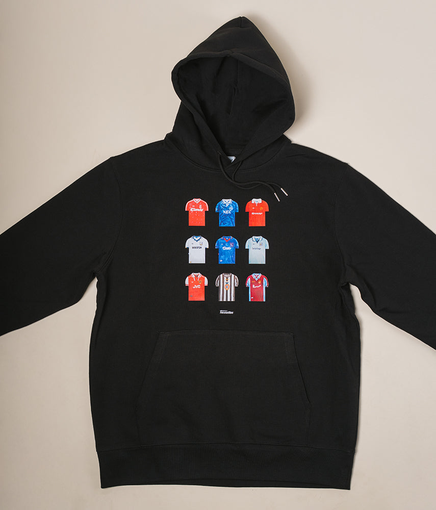 LA PREMIER LEAGUE Tacchettee x IJC Felpa Cappuccio