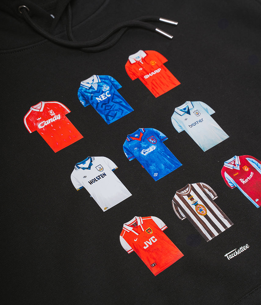 LA PREMIER LEAGUE Tacchettee x IJC Felpa Cappuccio