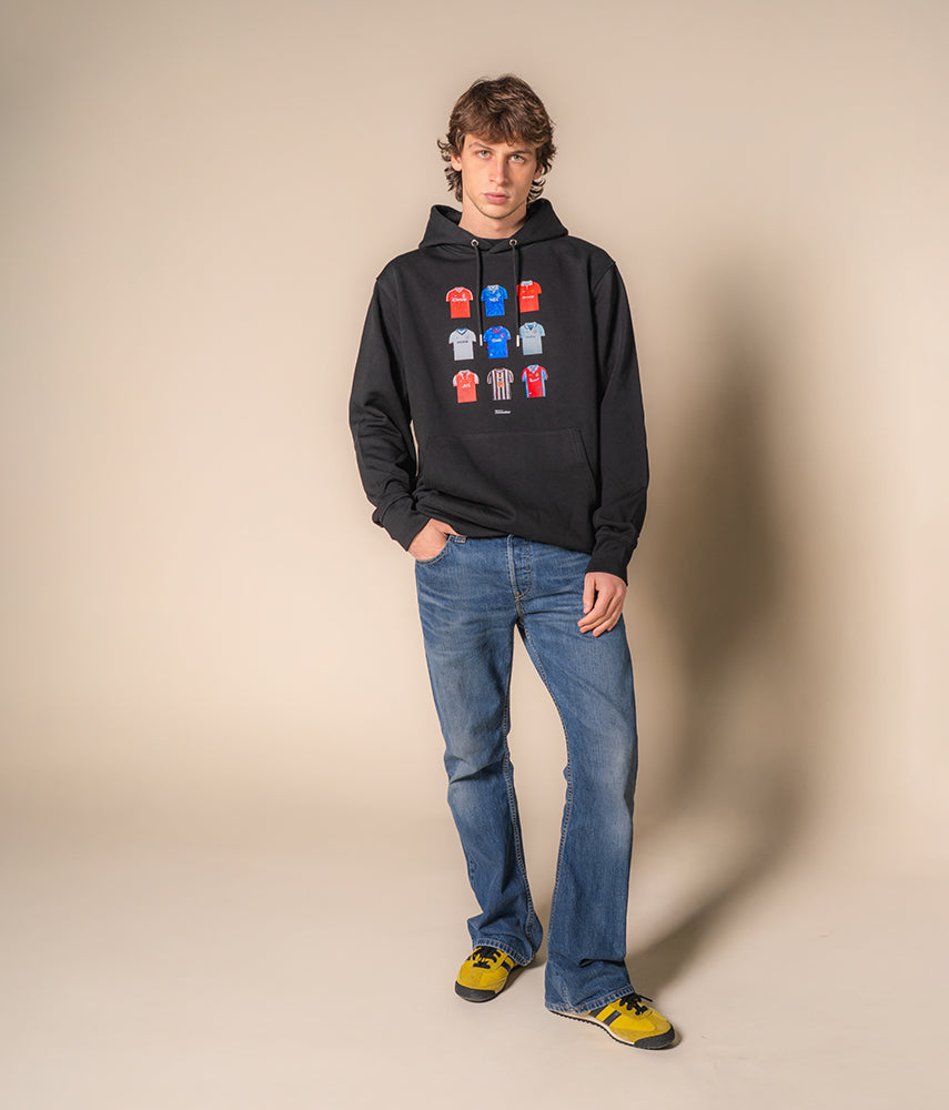 LA PREMIER LEAGUE Tacchettee x IJC Felpa Cappuccio