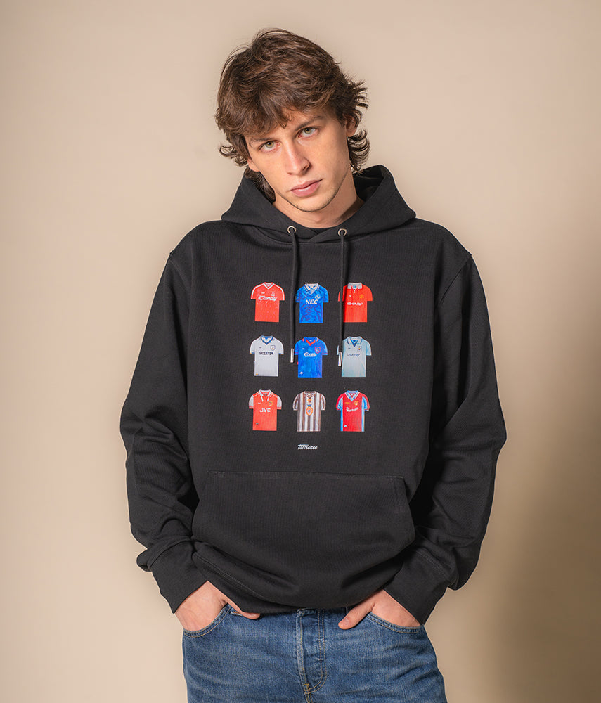 LA PREMIER LEAGUE Tacchettee x IJC Felpa Cappuccio