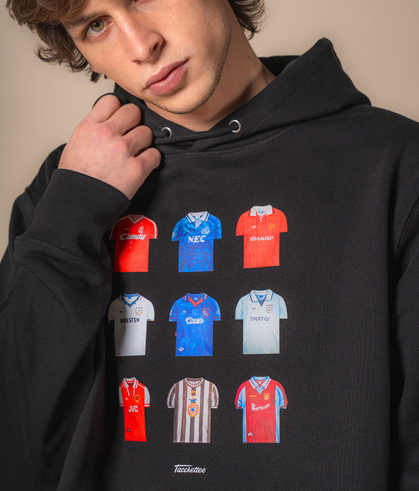 LA PREMIER LEAGUE Tacchettee x IJC Felpa Cappuccio