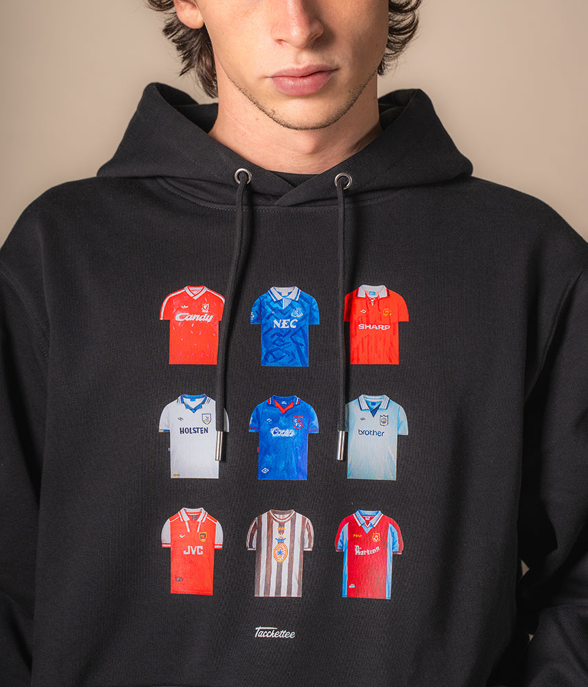 LA PREMIER LEAGUE Tacchettee x IJC Felpa Cappuccio