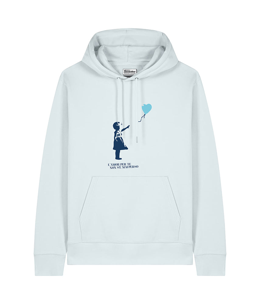 L’AMOR PER TE NON S’È MAI PERSO Felpa Cappuccio