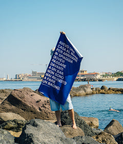 MAI FATTO UN BAGNO Telo mare