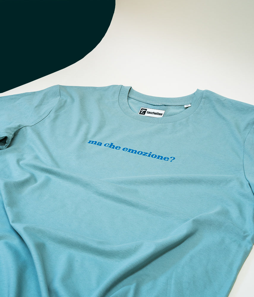 MA CHE EMOZIONE? T-shirt stampata - Tacchettee