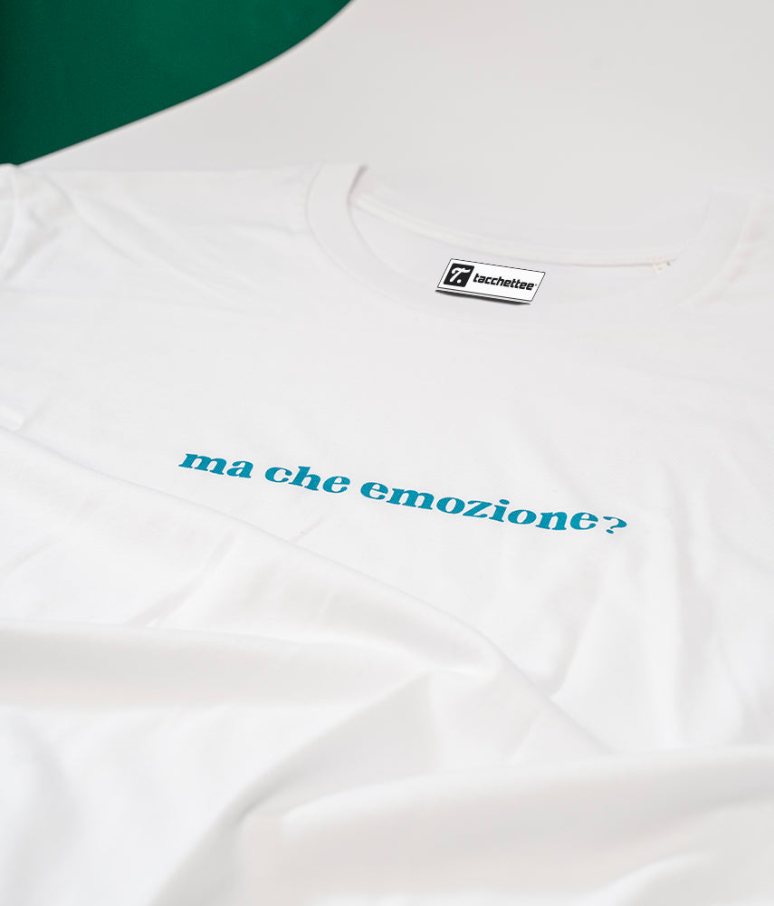 MA CHE EMOZIONE? T-shirt stampata - Tacchettee
