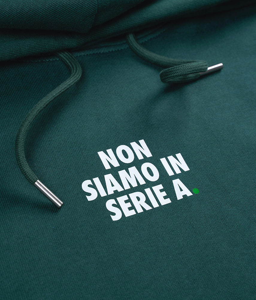 NON SIAMO IN SERIE A. Felpa cappuccio