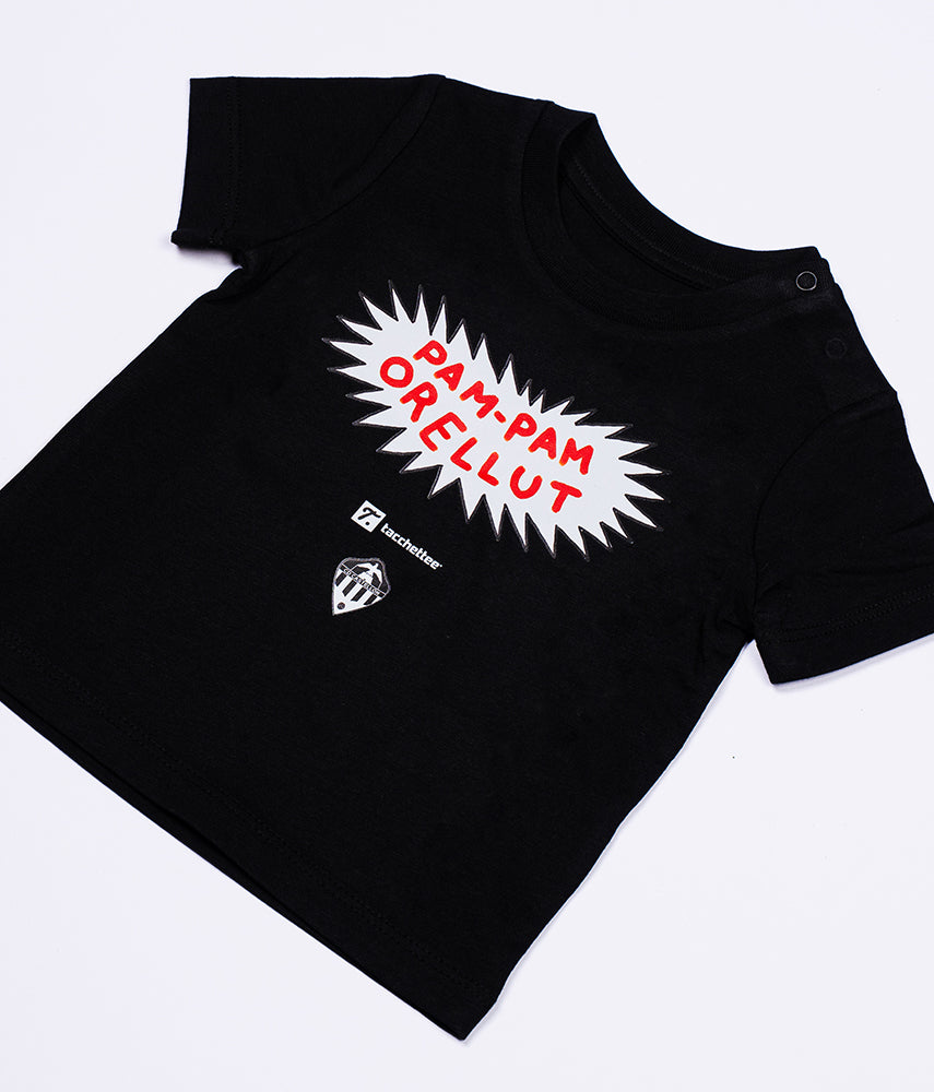 PAM-PAM ORELLUT Baby T-shirt Club Deportivo Castellón x Tacchettee