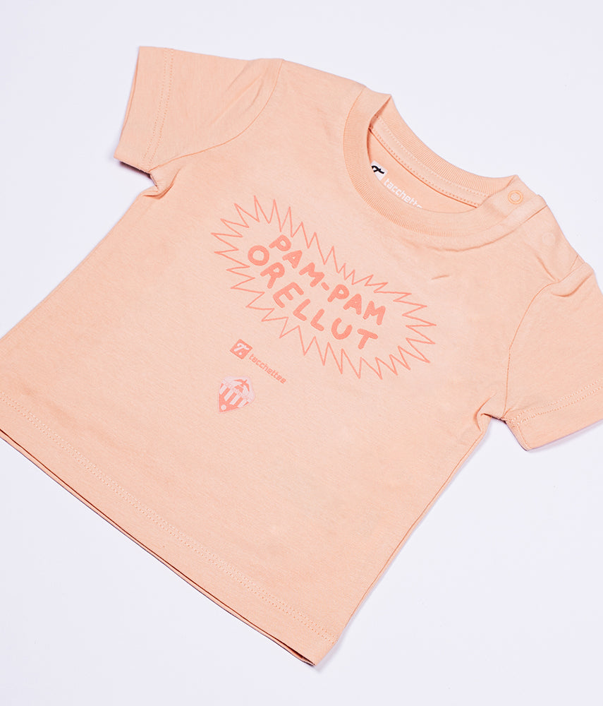 PAM-PAM ORELLUT Baby T-shirt Club Deportivo Castellón x Tacchettee