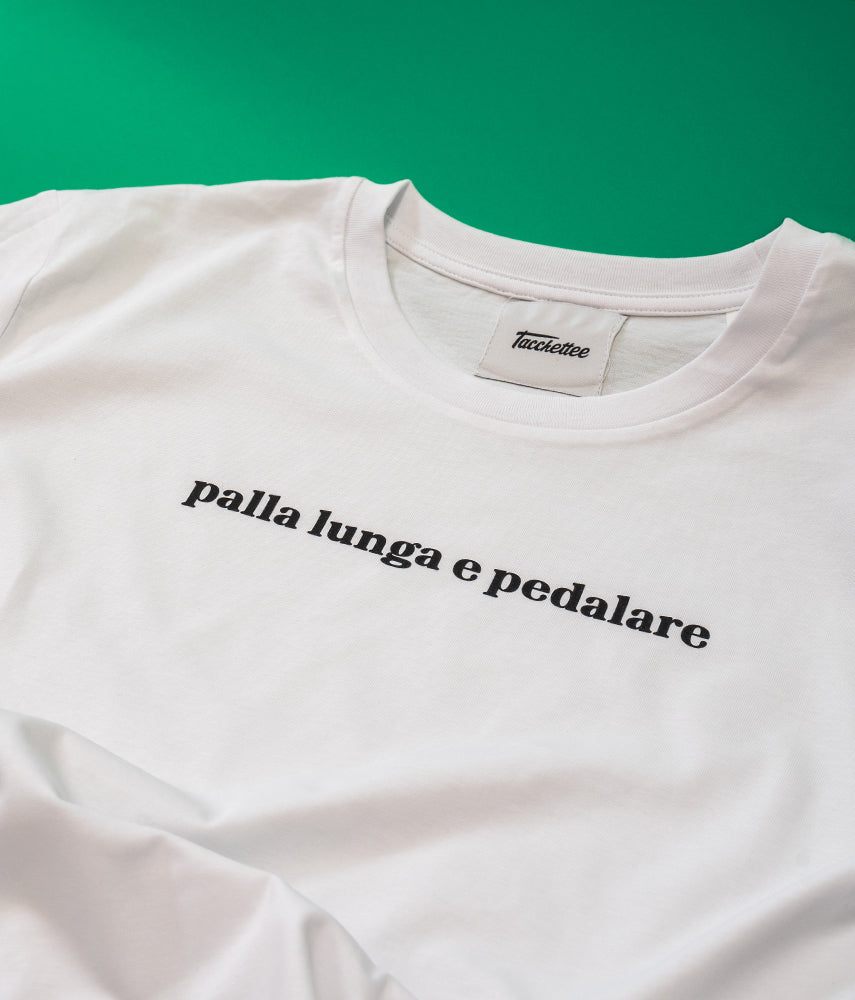 PALLA LUNGA E PEDALARE T-shirt stampata